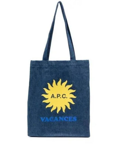 Lou Tote Bag Vacances Indigo - A.P.C. - BALAAN 2