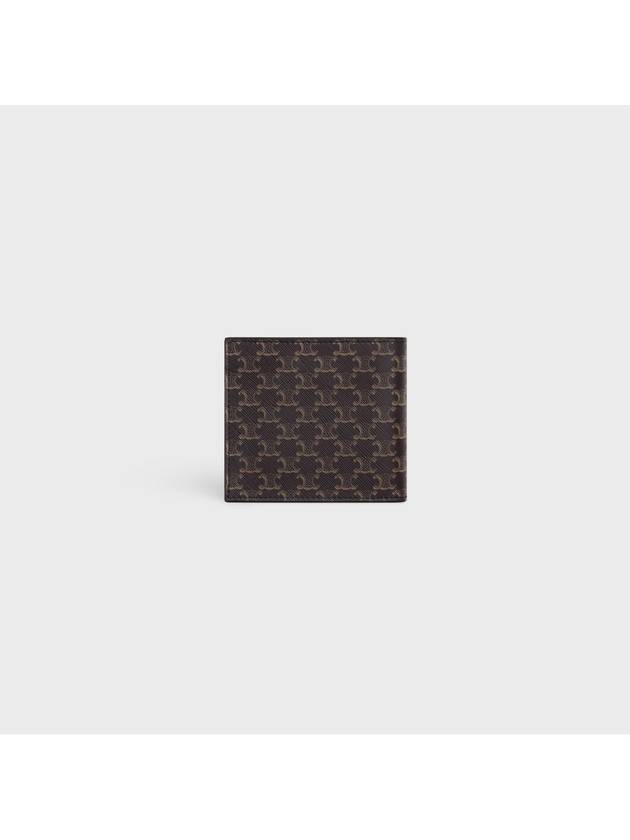 Logo Triomphe Bilford Half Wallet Black - CELINE - BALAAN 4