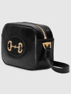 Horsebit 1955 Small Shoulder Bag Black - GUCCI - BALAAN 3