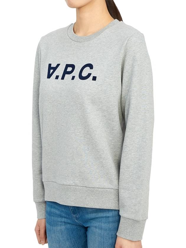 VPC Logo Sweatshirt Grey - A.P.C. - BALAAN 3