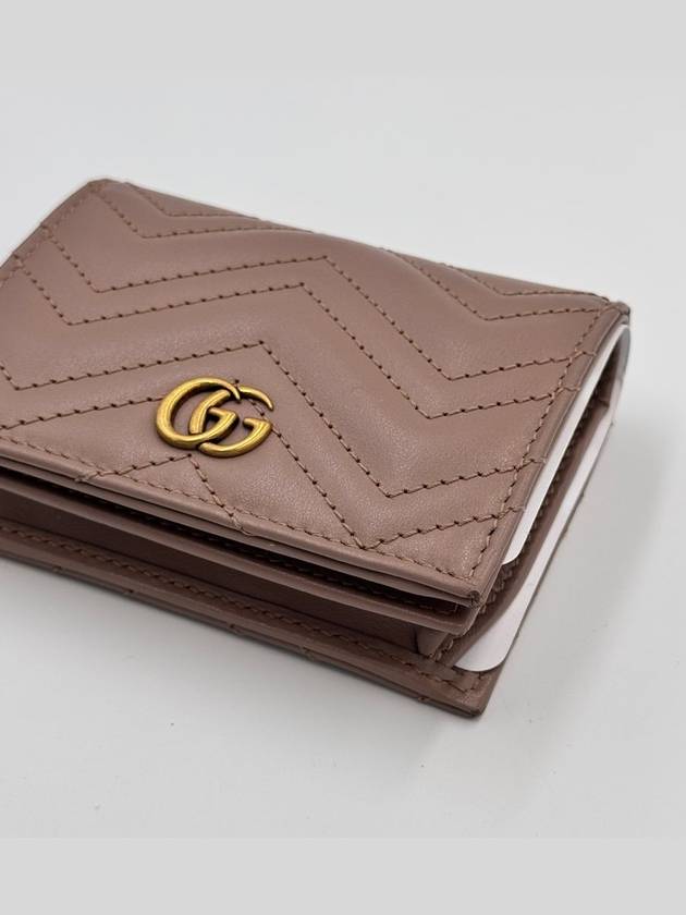 GG Marmont Card Case Wallet 466492 DTD1T 5729 - GUCCI - BALAAN 6