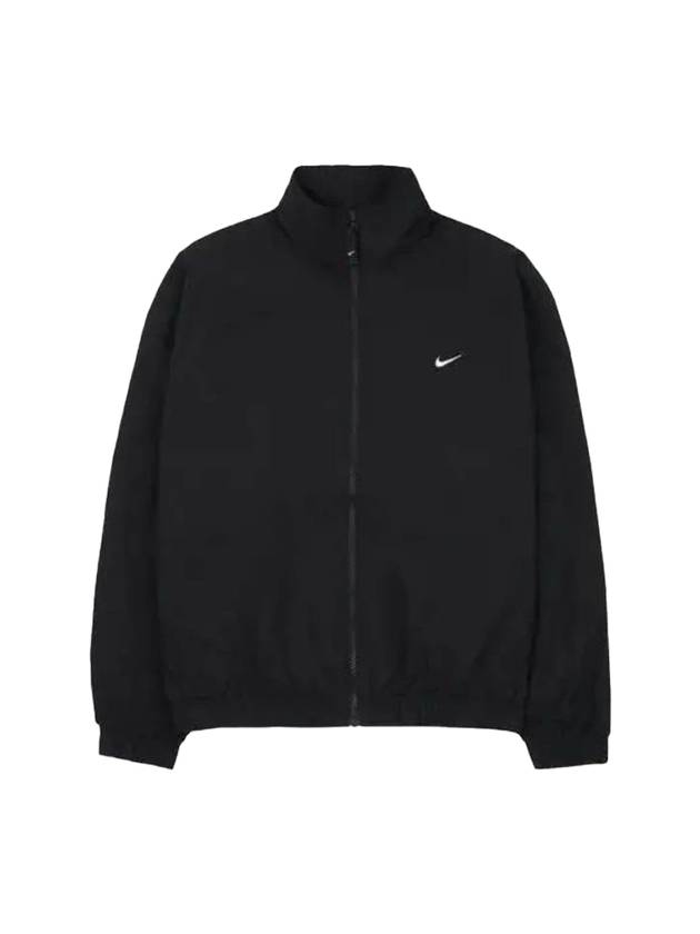 Sportswear Solo Swoosh Track Jacket Black - NIKE - BALAAN 1