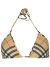 Check Pattern Bikini Top 8087604 - BURBERRY - BALAAN 2