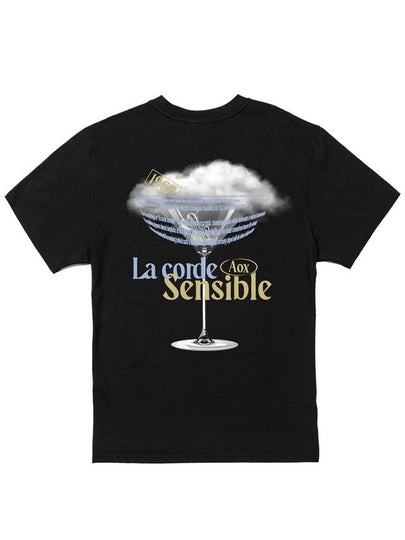 Cloud Cup T shirt Black - AOX - BALAAN 2