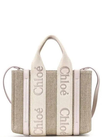 Woody Tote Bag 26 Wild Gray CHC22AS397 L17 084 - CHLOE - BALAAN 1