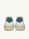 Medalist Green Tab Leather Low Top Sneakers White - AUTRY - BALAAN 5