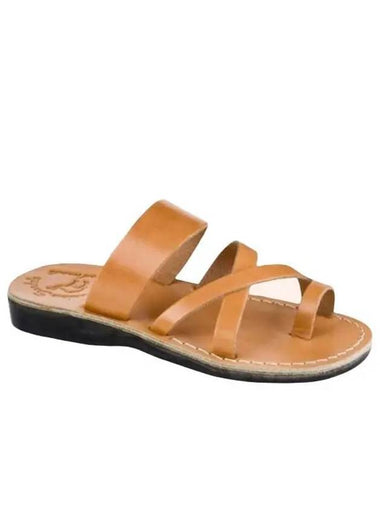 SANDALS NO 8 The Good Shepherd Tan - JERUSALEM - BALAAN 1