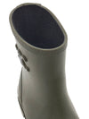 Natural Rubber Mid Rain Boots Khaki - CELINE - BALAAN 9