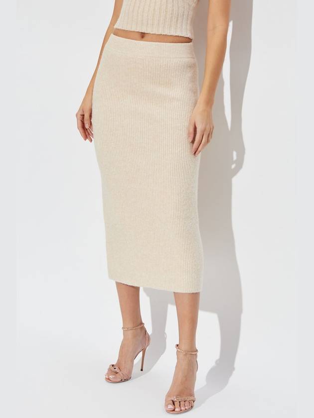 Cult Gaia Skirt Jodie, Women's, Cream - CULT GAIA - BALAAN 3