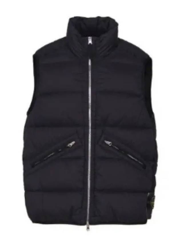 Seamless Tunnel Nylon Down Vest Black - STONE ISLAND - BALAAN 2