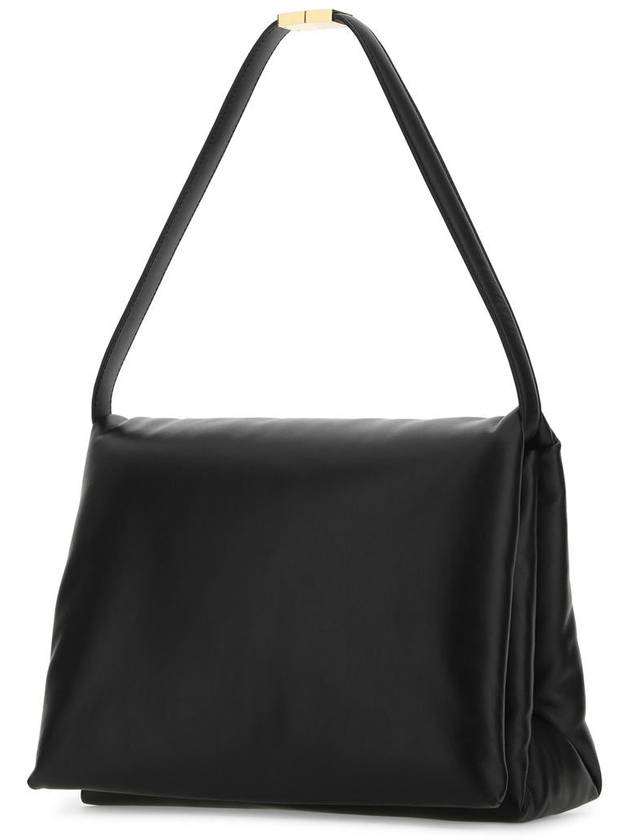 Calfskin Prasma Large Shoulder Bag Black - MARNI - BALAAN 3