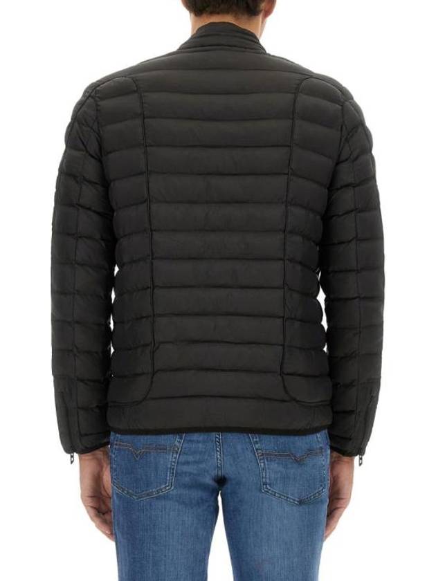 Quilted mock neck jacket A147190BHAZ - DIESEL - BALAAN 4