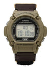 W 219HB 5AVDF 5A Digital Square Men s Urethane Watch - CASIO - BALAAN 4