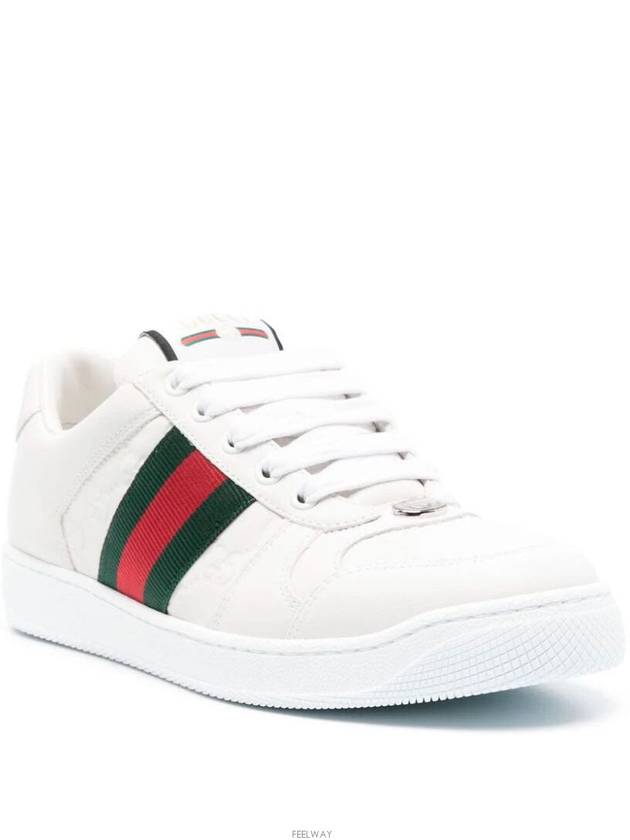 Screener Low Top Sneakers White - GUCCI - BALAAN 3