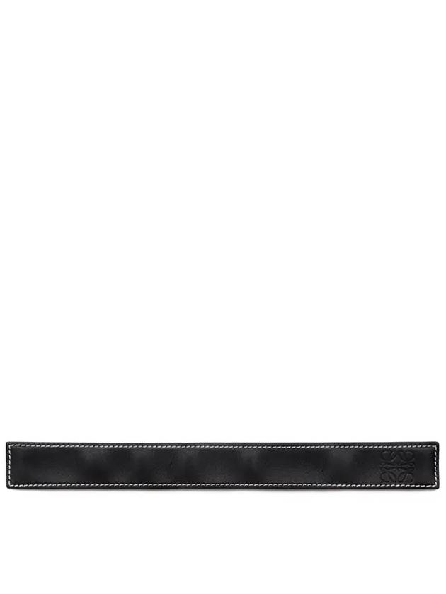 Women's Leather Slap Bracelet Black - LOEWE - BALAAN 3