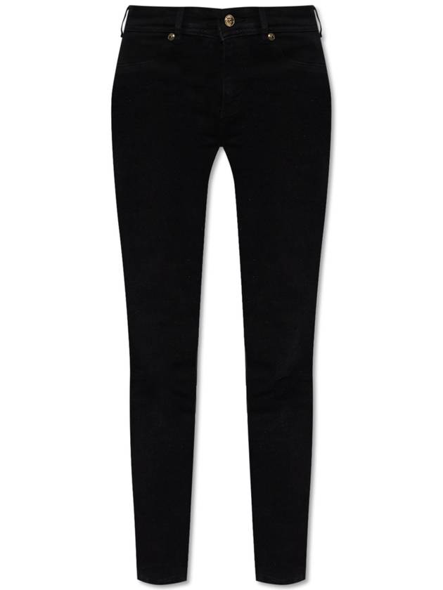 Versace Jeans Couture Skinny Jeans, Women's, Black - VERSACE - BALAAN 1