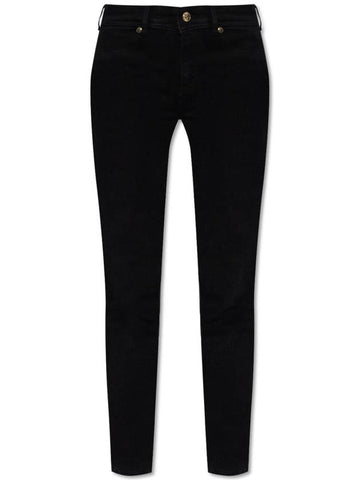 Versace Jeans Couture Skinny Jeans, Women's, Black - VERSACE - BALAAN 1