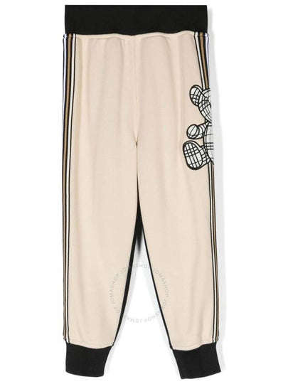 Burberry Talbot Bear Print Track Pants Size 12Y - BURBERRY - BALAAN 2