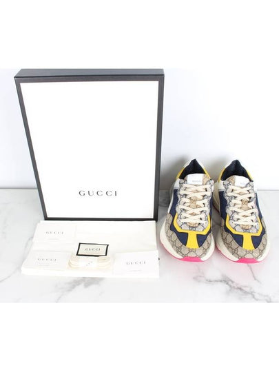 Rhyton chunky sole sneakers 8 270 - GUCCI - BALAAN 2