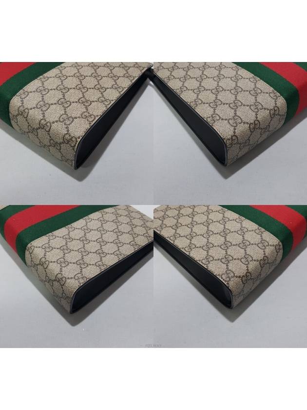 Web Clutch Bag 475316 - GUCCI - BALAAN 6