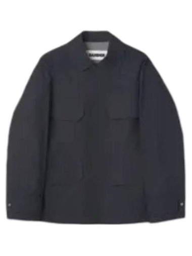 Sports Pocket Jacket Navy - JIL SANDER - BALAAN 1