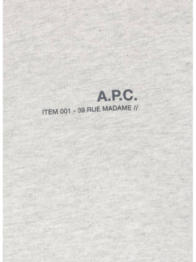 Women's Item F Sweatshirt Grey - A.P.C. - BALAAN 3