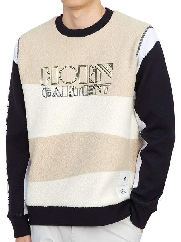 Trans Wind Protection Fleece Top Offwhite - HORN GARMENT - BALAAN 6