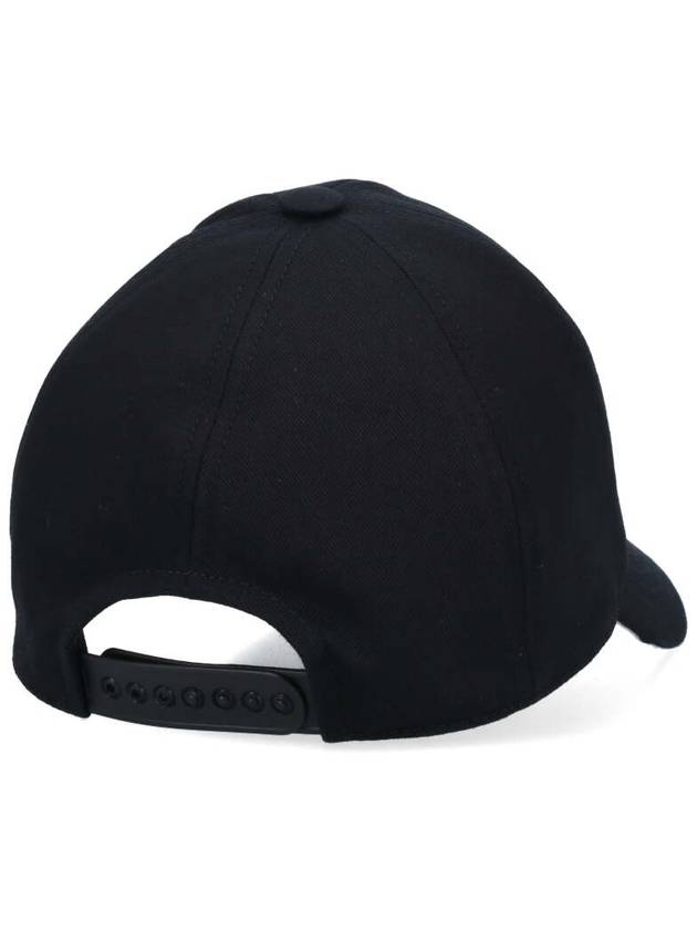 Embroidered Logo Ball Cap Black - COURREGES - BALAAN 3