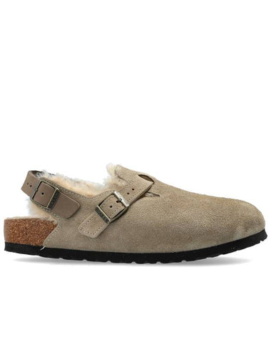 Birkenstock Shoes Tokio Inside Shearling, Women's, Beige - BIRKENSTOCK - BALAAN 1