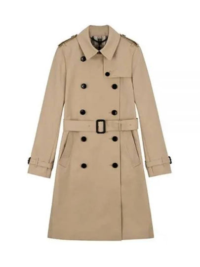 Harborne 2 Long Trench Coat Beige - BURBERRY - BALAAN 2