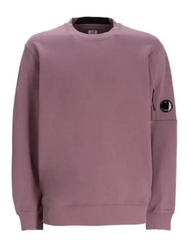 Diagonal Raised Fleece Lens Sweatshirt Purple - CP COMPANY - BALAAN 2