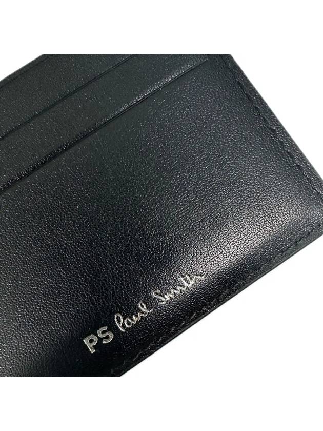 PS embossed logo card wallet black M2A 7772 MBRAND 79 - PAUL SMITH - BALAAN 4