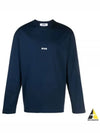 Micro Logo Long Sleeve T-Shirt Navy - MSGM - BALAAN 2