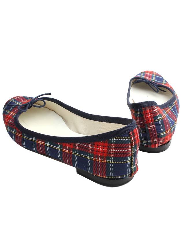 Tartan Check Sandrion Flat Shoes 38 - REPETTO - BALAAN 4