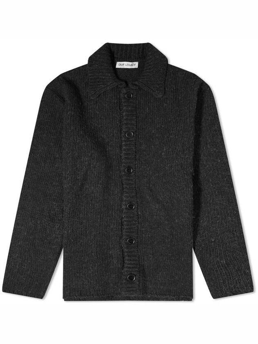 Big Cardigan M4233BS Shadow Black Funky Acrylic B0110825526 - OUR LEGACY - BALAAN 1