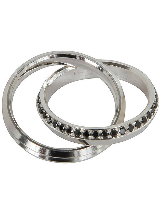 Chin Teo Coed Black Diamond Ring 0.6Ct Accessories - CHIN TEO - BALAAN 1