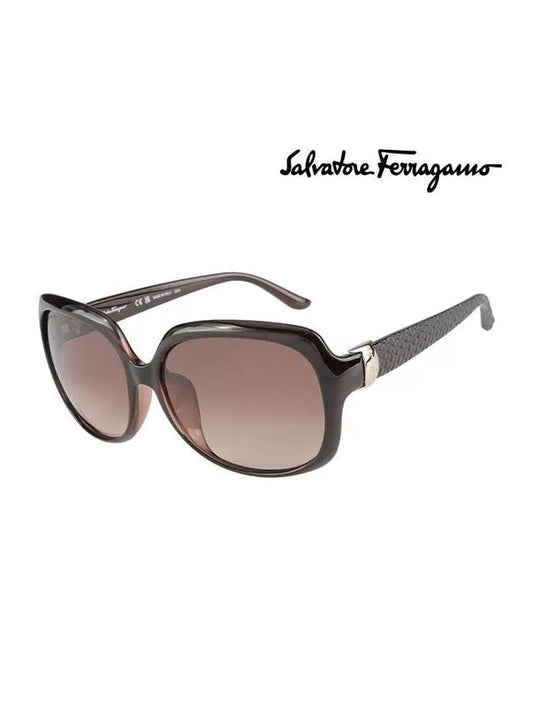 Eyewear Rectangular Sunglasses Black - SALVATORE FERRAGAMO - BALAAN 2