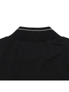 Men s collar color combination high neck t shirt 6902GXIN BLACK - BLACK&WHITE - BALAAN 4