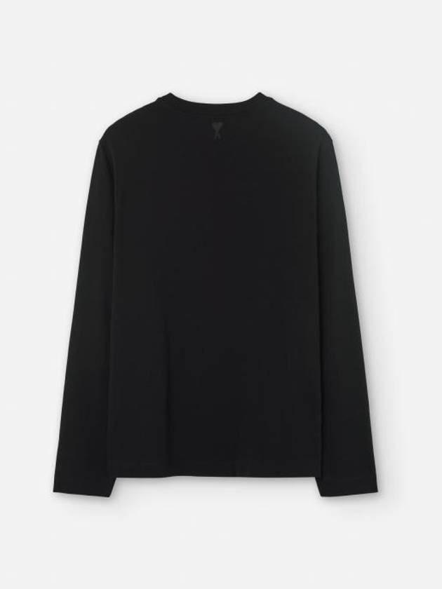 Alexandre Mattiussi Long Sleeve T-Shirt Black - AMI - BALAAN 3