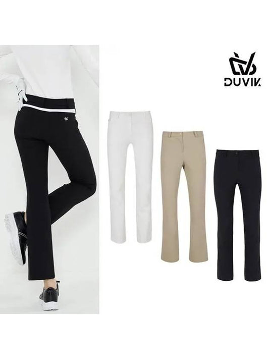 spandex back color semi bootcut pants DC3WPT002BG - DUVIK - BALAAN 2