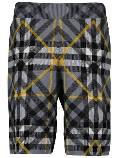 Burberry Checked Pattern Shorts, Size X-Small - BURBERRY - BALAAN 1