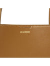 Tangle Smooth Leather Small Cross Bag Brown - JIL SANDER - BALAAN 9