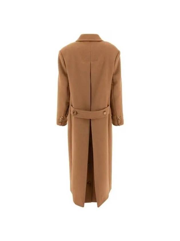 Max Mara FUNGO Double breasted camel wool coat 2421016123600FUNGO001 - MAX MARA - BALAAN 2