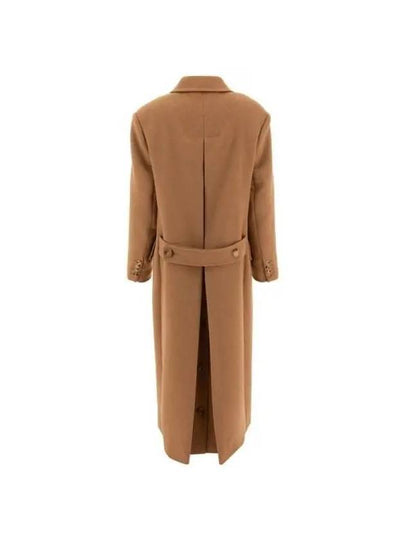 Max Mara FUNGO Double breasted camel wool coat 2421016123600FUNGO001 - MAX MARA - BALAAN 2