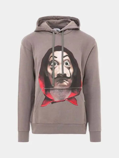 Men's Dali Mask Crew Neck Gray Hood NUW20279 019 - IH NOM UH NIT - BALAAN 1