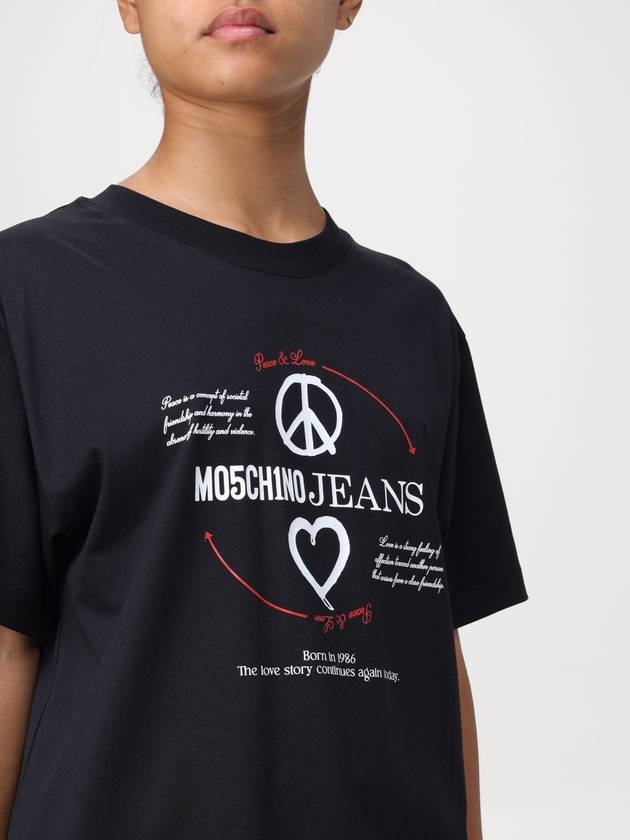 T-shirt in cotone Moschino Jeans - MOSCHINO - BALAAN 3