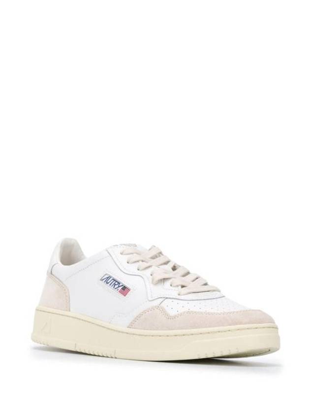 Medalist Suede Low Top Sneakers White - AUTRY - BALAAN 3