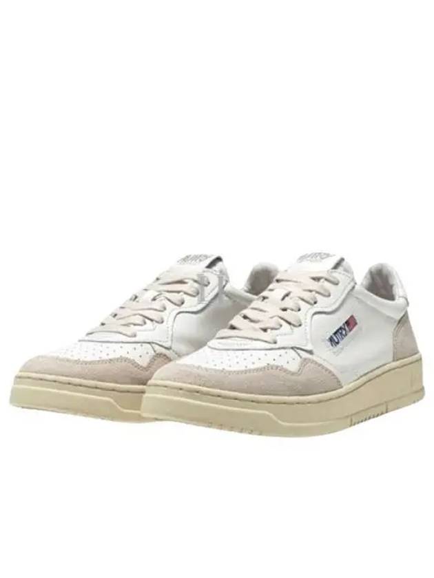 Medalist Suede Low Top Sneakers White - AUTRY - BALAAN 2