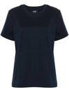 Standard Brode Logo Short Sleeve T-Shirt Navy - A.P.C. - BALAAN 1