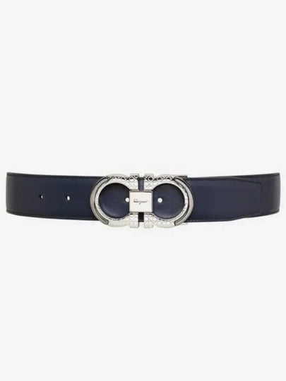 Reversible Leather Belt Black Blumarine - SALVATORE FERRAGAMO - BALAAN 2